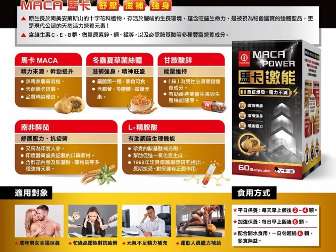 素食可用-馬卡激能膠囊 加送一盒B群(複製 1)